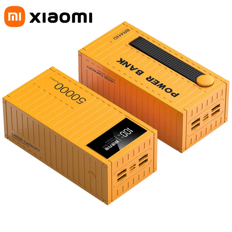 Xiaomi 50000mAh Large Capacity Portable Charging Power Bank With 6 Interfaces Supporting 120W Fast Charging Suitable For iPhone