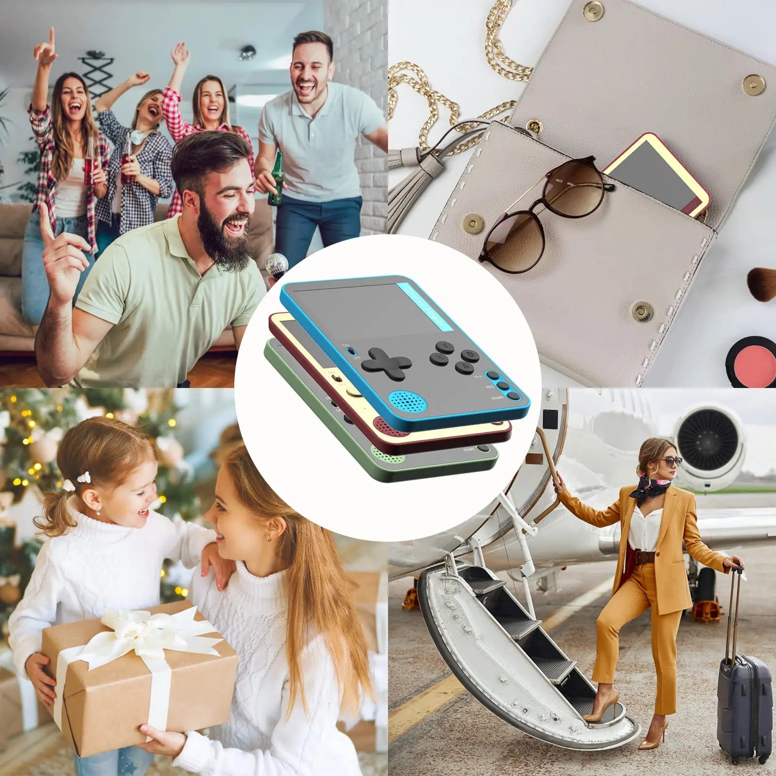 Handheld Game Console – 500 Classic Games LCD Portable Retro Mini Game