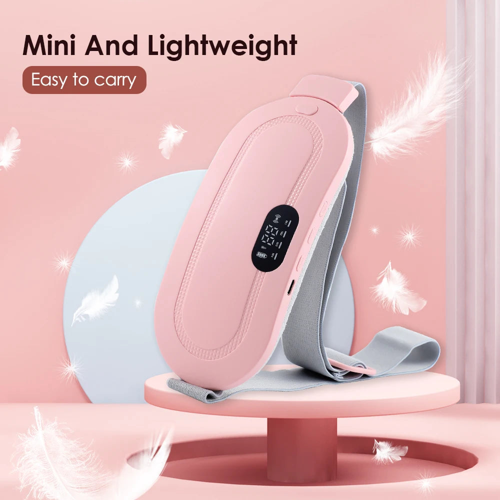 Rechargeable Heated Menstrual Waist Massager for Women