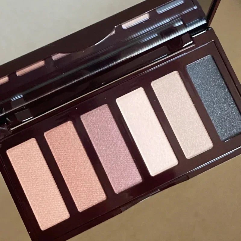 C/T Super Nude Matte 6-Color Eyeshadow Palette – Contouring & Slimming Makeup Tray