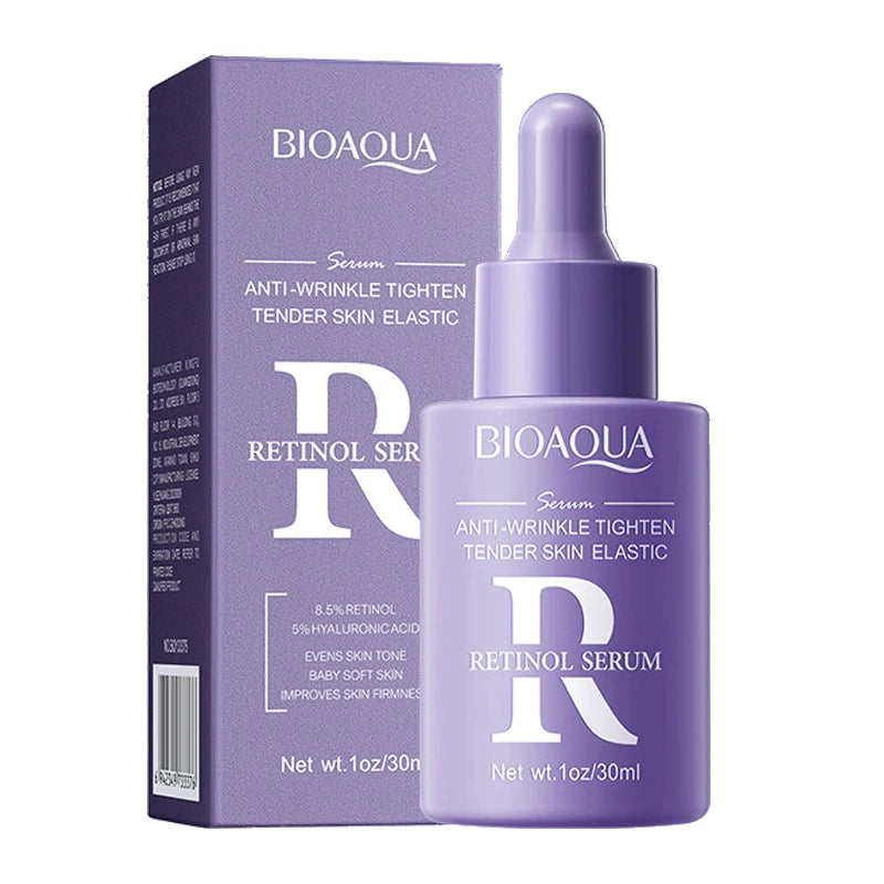 BIOAQUA Vitamin C Retinol Hyaluronic Acid Serum – Moisturizing, Brightening & Firming Facial Essence
