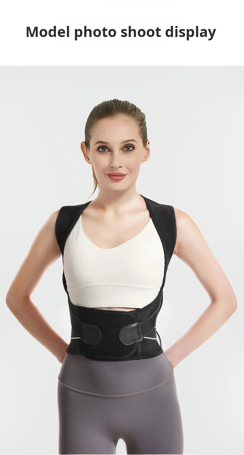 Adjustable Shoulder & Back Posture Corrector for Adults