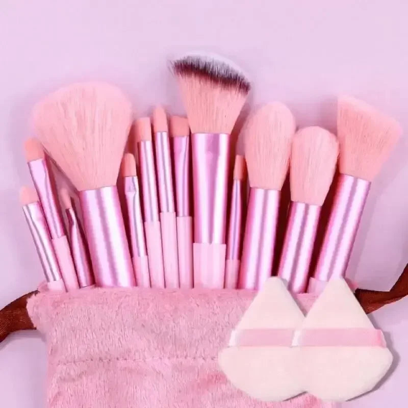 Professional Makeup Brush Set – Soft Fluffy Cosmetic Brushes for Foundation, Powder & Eyeshadow