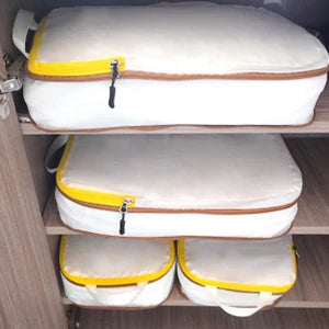 2/6/9-Piece Waterproof Travel Packing Cubes Set – Space-Saving Luggage Organizer Bags