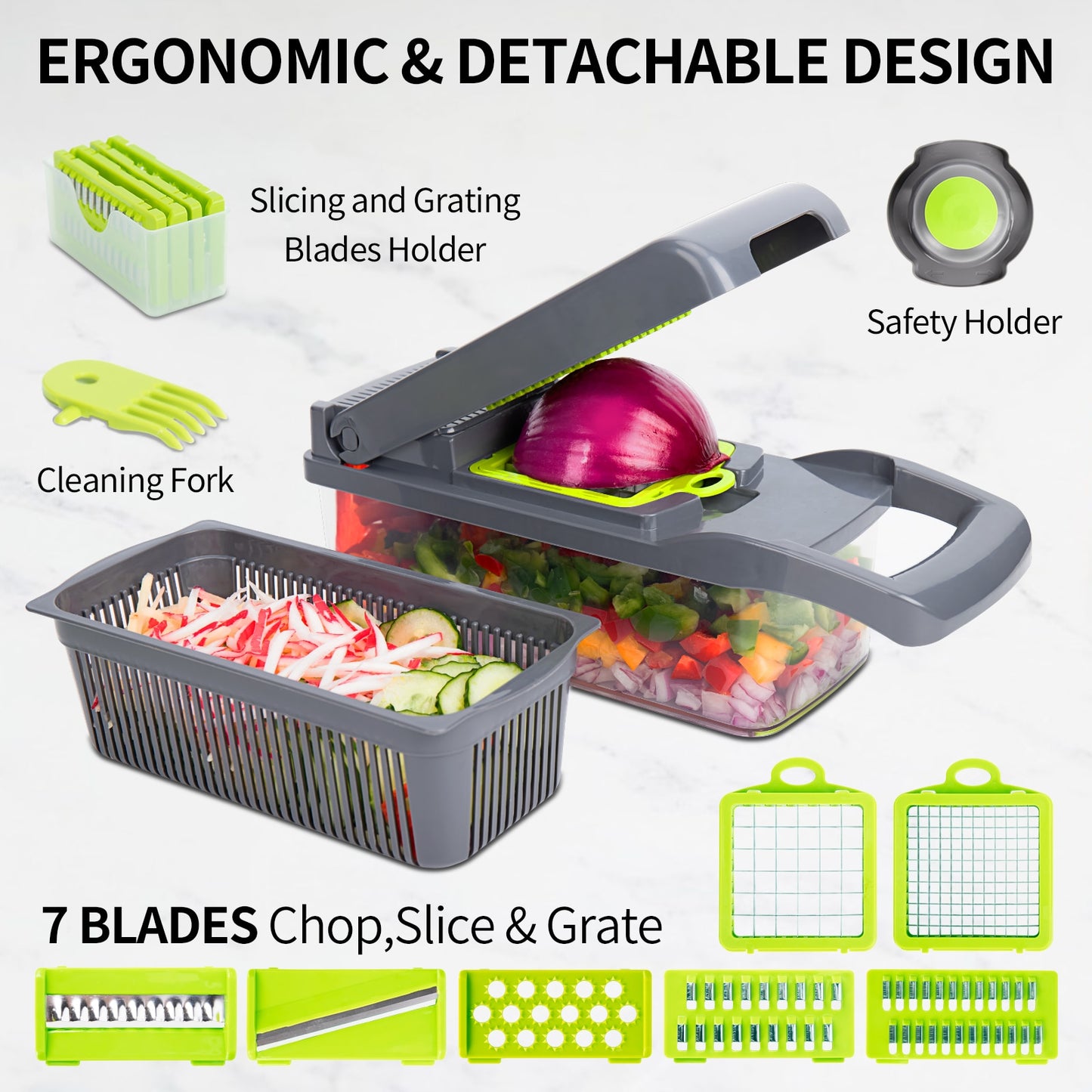 Super Cutter™- 12 in 1 Multi Veggy Kitchen Cutter