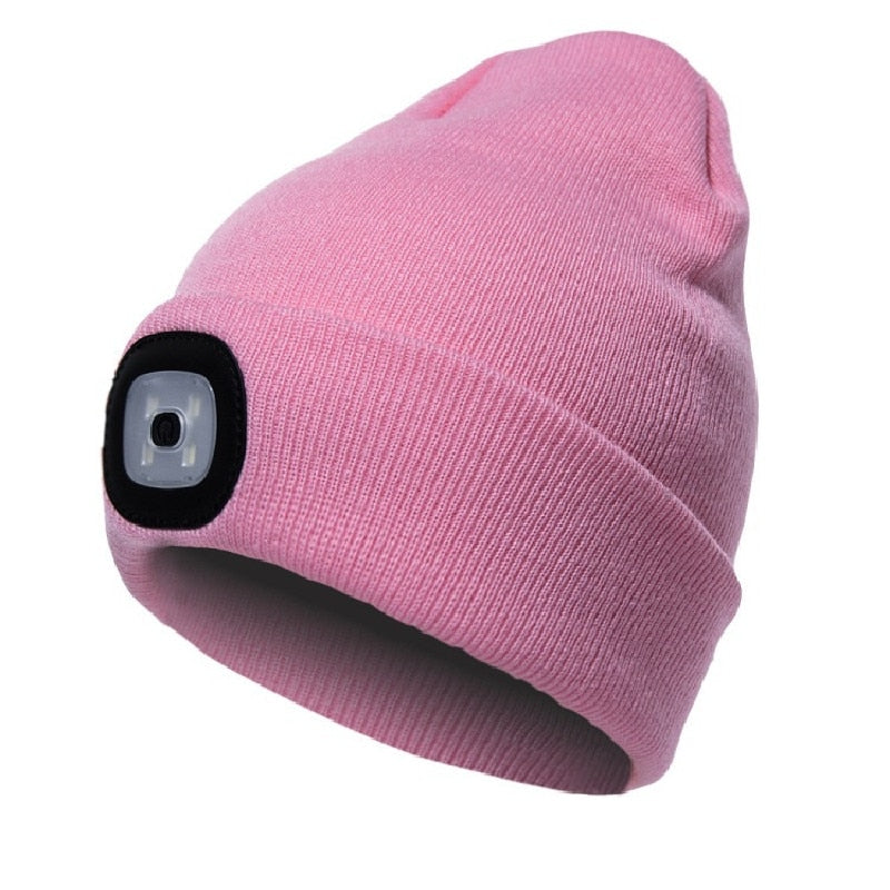 LED Beanie™- Knitted Hat with LED Light