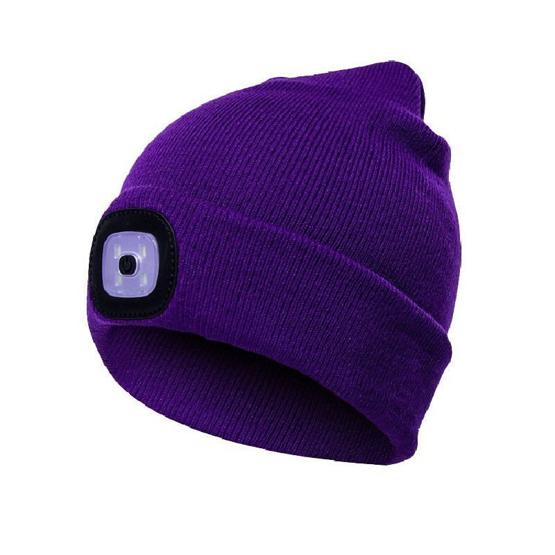 LED Beanie™- Knitted Hat with LED Light