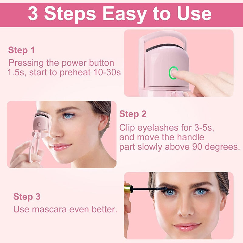 Lash Me ™- Heated USB Eyelashes Curler