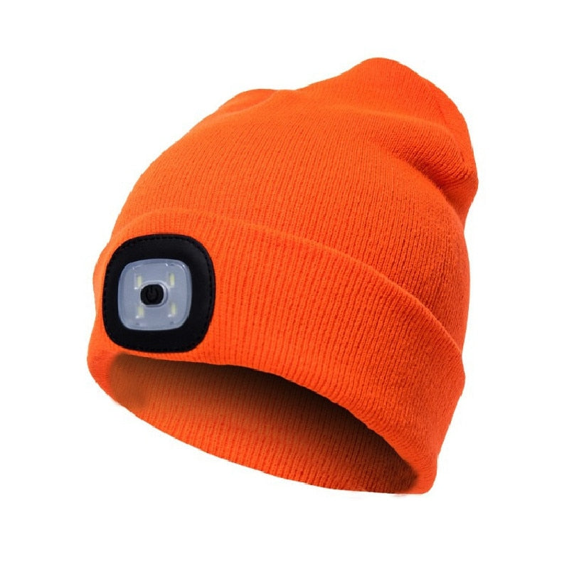 LED Beanie™- Knitted Hat with LED Light